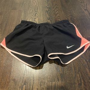 Nike dri-fit lined shorts black small